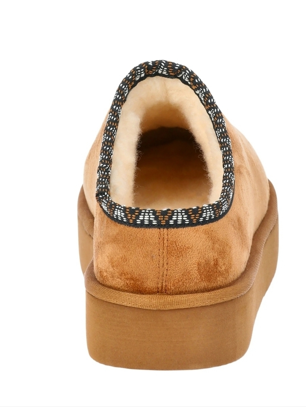 Women’s Tan Suede Slip-On Comfort Mules.   5 - Picture 6 of 6